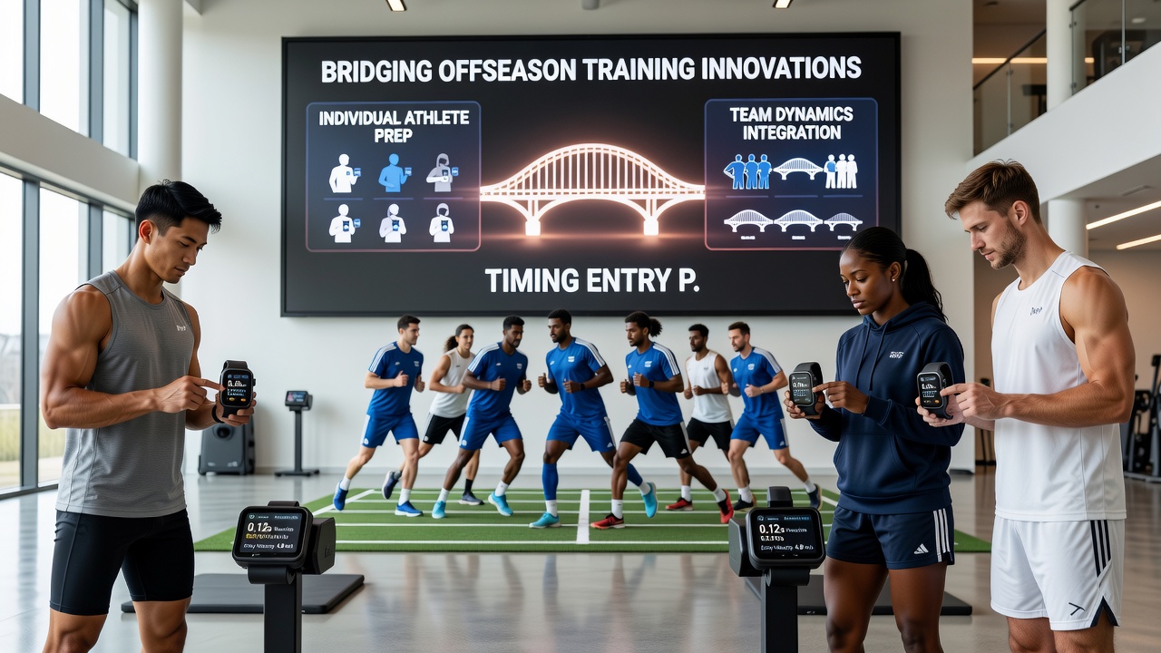 Teamtraining mit Fokus auf dynamische Integration individueller Offseason-Innovationen