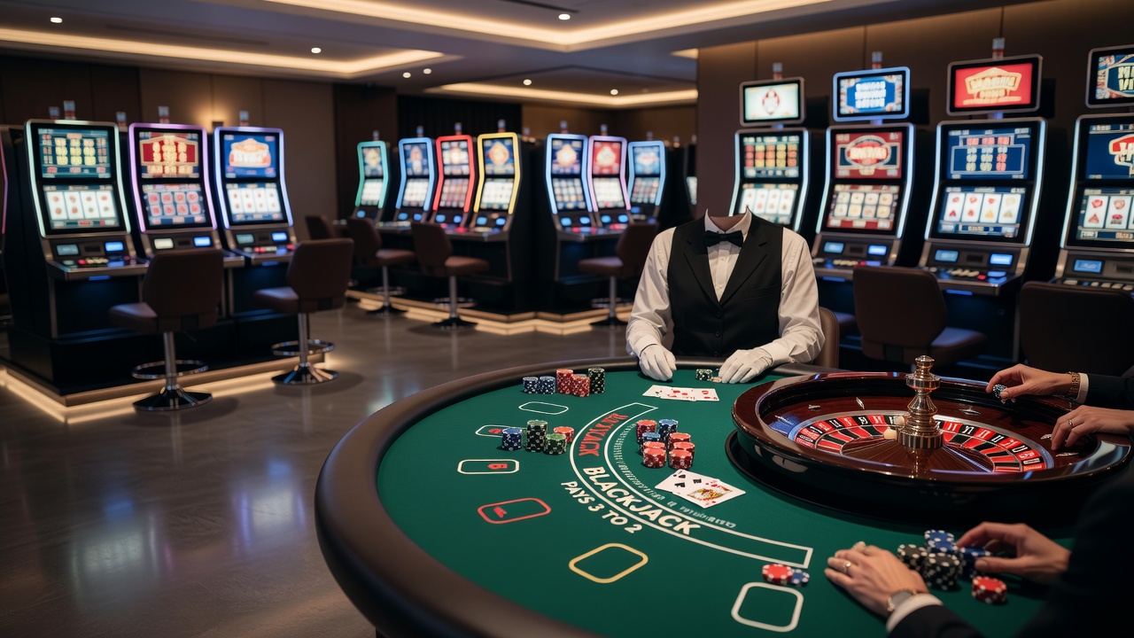 Digitale Casino-Spiele auf mobilen Geräten mit Roulette und Slots