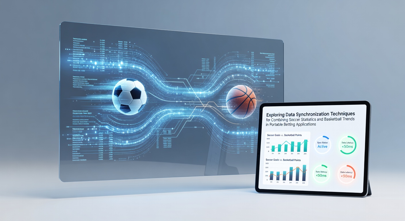 Datenfluss zwischen Fußball- und Basketball-Datenquellen in mobilen Wett-Apps