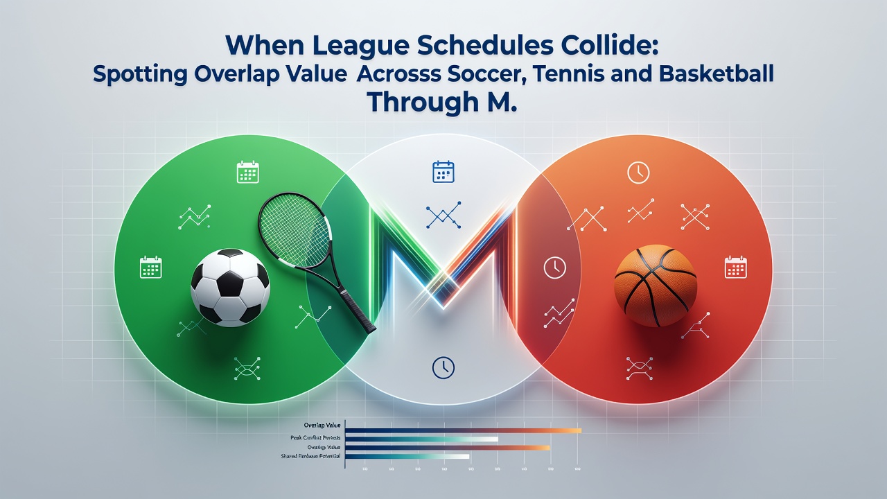 Statistische Überschneidungen zwischen Fußball, Tennis und Basketball